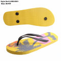 New Arrive Outdoor Colorful Summer Flip Flop with Clear Printing